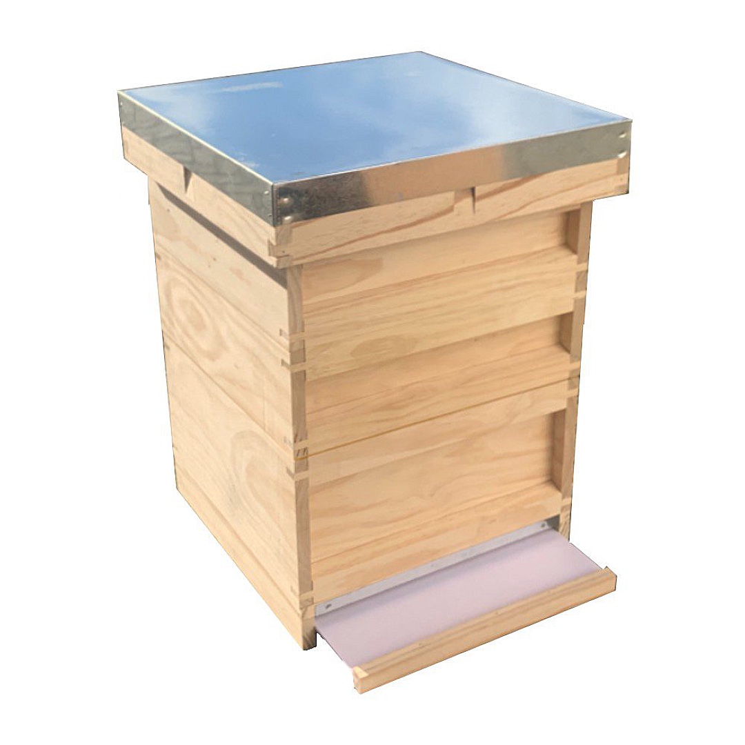 Value - Pine National Beehive with 2 supers